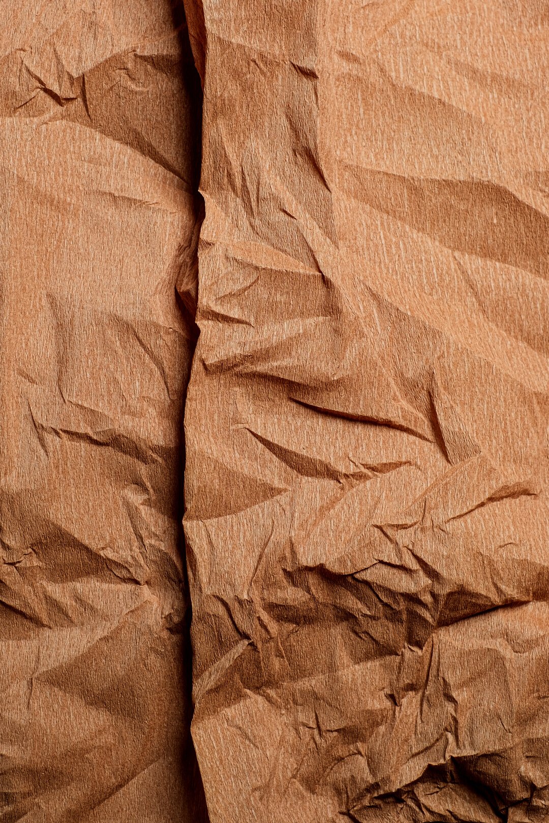 Brown Crumpled Paper